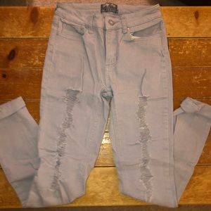 Distressed Skinny Jeans